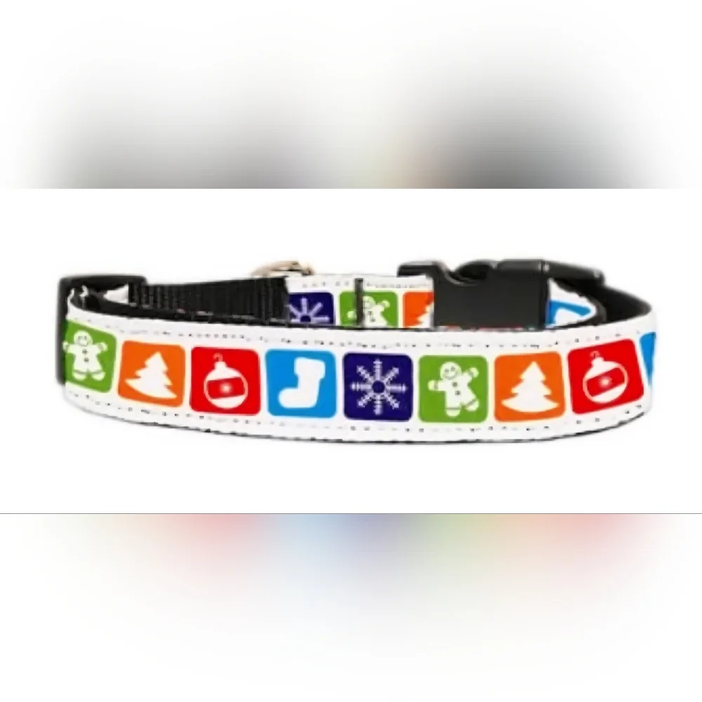 Classic Christmas Cat Safety Collar